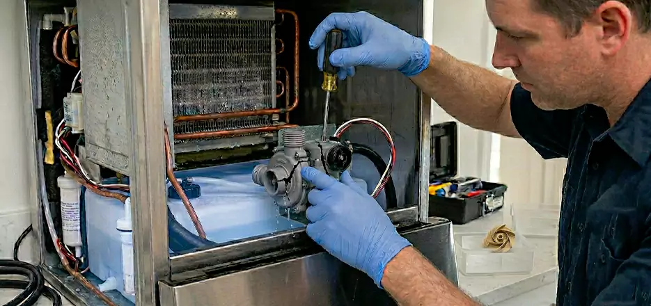 Commercial Ice Maker Water Pump Repair in Perth Amboy