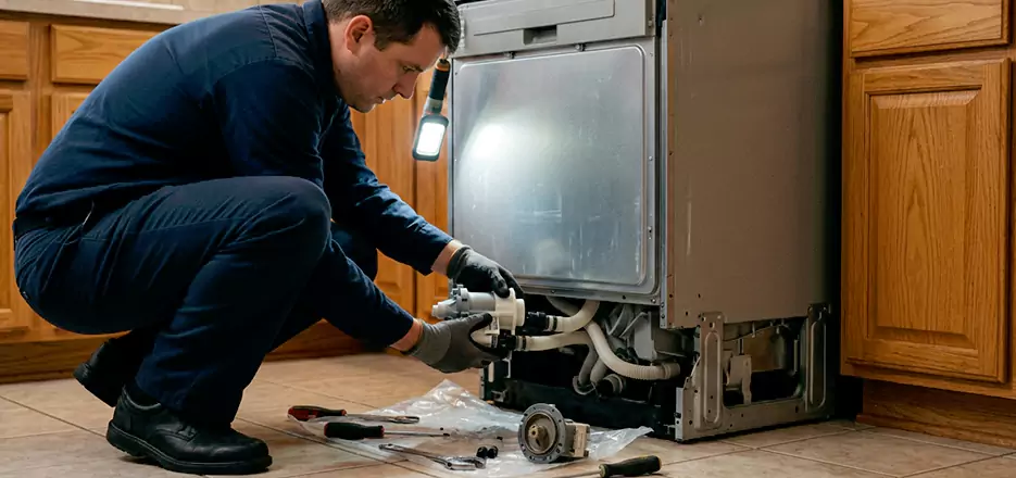 Dishwasher Drain Hose Repair in Perth Amboy